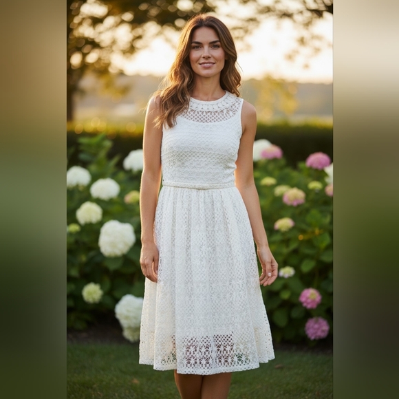 Anthropologie Dresses & Skirts - Anthropologie Eva Franco Violet Dress Vanilla Sunday Bohemian Feminine Chic